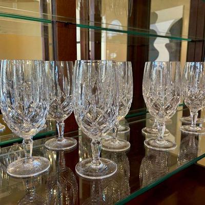Lot 003-DR: Gorham Crystal Goblets