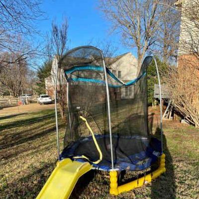 Lot 026-GAR: Little Tikes Trampoline Climb ’n Slide