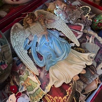 CARDS AND HANGING PAPER ORNAMENTS