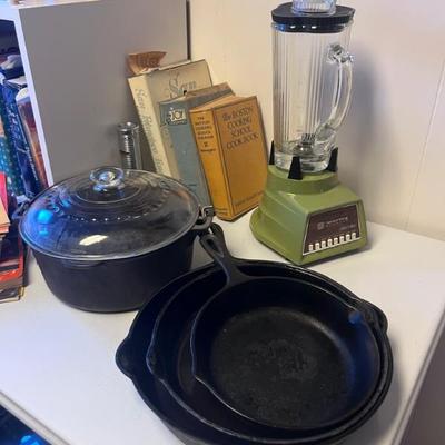 GRISWALD AND LODGE IRON PANS
