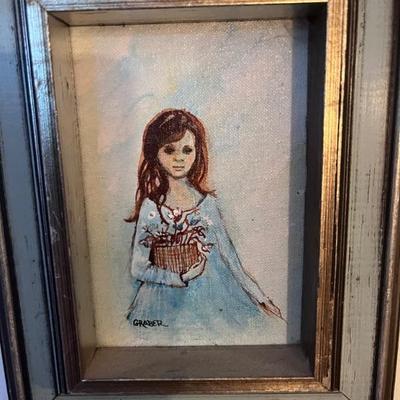GRABER GIRL PAINTING
