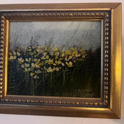 GRABER FLORAL PAINTING