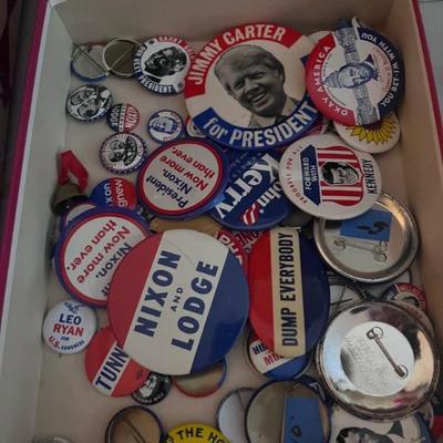 POLITICAL BUTTONS