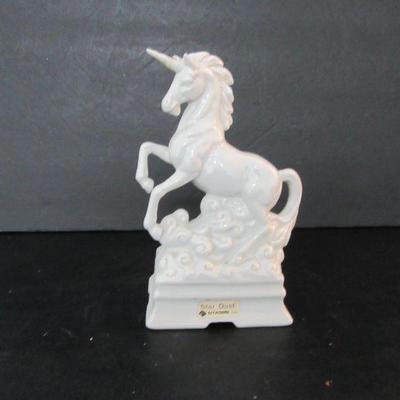 Vintage Otagiri Japan Unicorn Music Box - Plays "Star Dust"