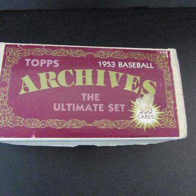 1991 Topps Baseball Archives '53 333-Card Set