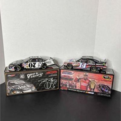 Limited Edition Tony Stewart & Dave Blaney Die Cast Models .jpg