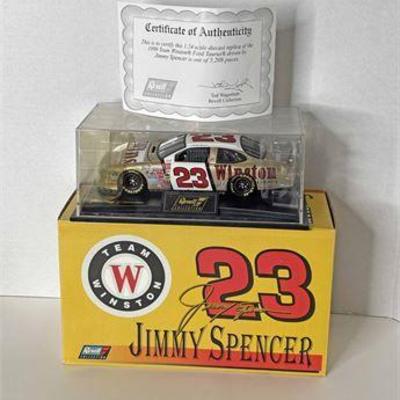 Jimmy Spencer Nascar Race Car W/COA .jpg