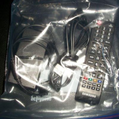 Remote and power cord