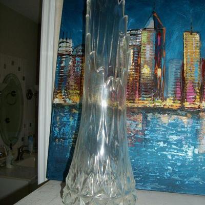 Art glass vase