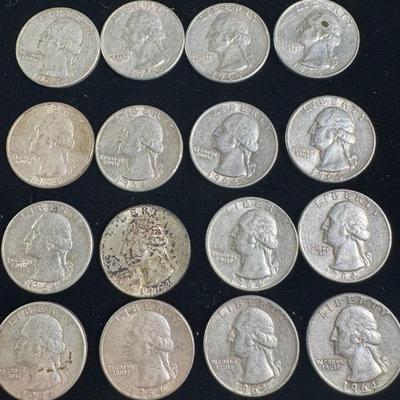 Thirteen 1971 Kennedy Half-Dollar