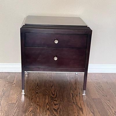 Modern Nightstand by Designer Alexa Hampton for Hickory Chair