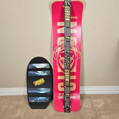 Spooner Free style Activity Board Plus Gibbon GIBoard Bonzo Model - Balance Trainer