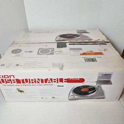 ION USB Turntable - Digitize Your Vinyl Collection