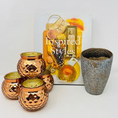 Home Decor Lot - Inspired Styles Book by 17 Worlds Best Designers - Plus Decorative Decor