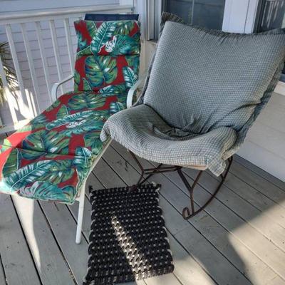 Pool Chair, Metal Chair