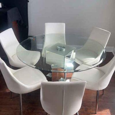 Dining Set - Table & 6 Chairs