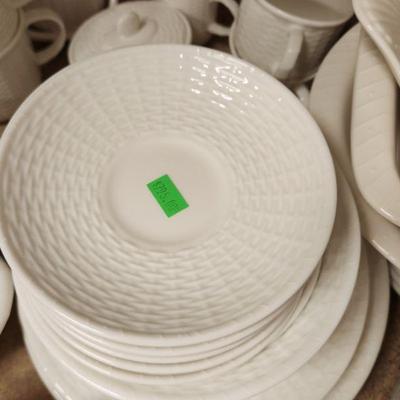 Large Wedgewood "Nantucket" White Dish Set ($795)