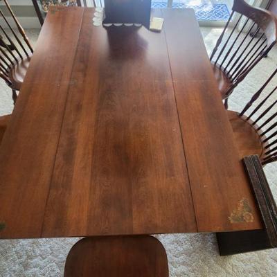 Chippendale Very High End Vintage Very Rare Unique Mahogany 3 Piece Kitchen Dining Room Furniture Set