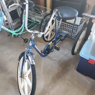 Vintage Trailmate DeSoto Classic 24" Adult Trike Tricycle