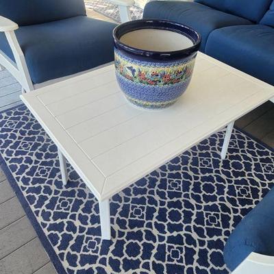 Windward Design Group "Design Grays" Very High End Matching Long Lasting Patio Furniture Set 4 Piece