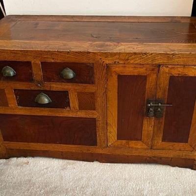 WWT092 - Very Old Asian Cabinet/Drawers Chest