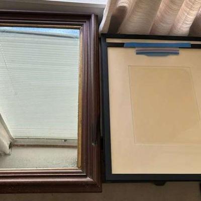 WWT096- Framed Mirror And Picture Frames