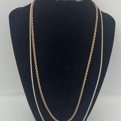 WWT135-2ea Fine Rope Necklaces