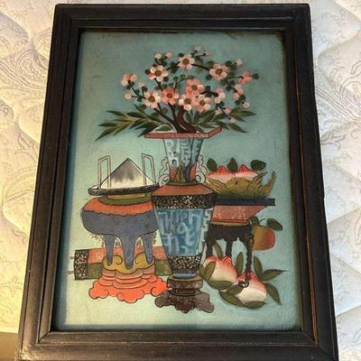 WWT029- Reversed Painting On Glass 