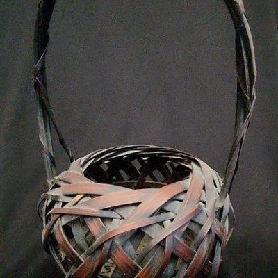 WWT002 - Antique Ikebana Basket No. 2