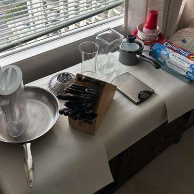 WWT128- Mystery Lot Of Kitchen Supplies 