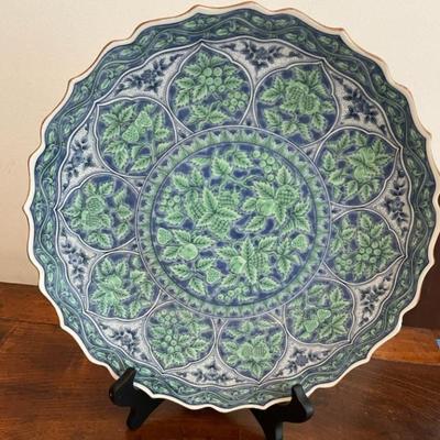 WWT098 - Asian Blue & Green Platter