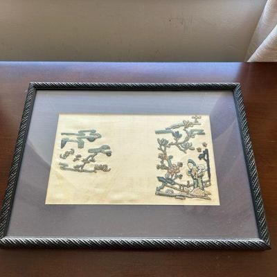 WWT093- Asian Sowing Or Stitching 3D Art