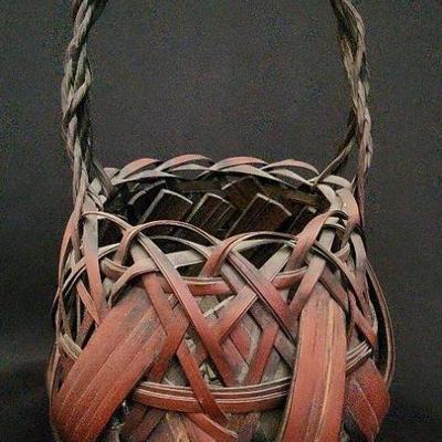 WWT001 - Antique Ikebana Basket No. 1