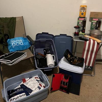 Survival camping lot