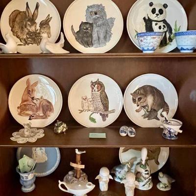 Goebel decorative plate collection