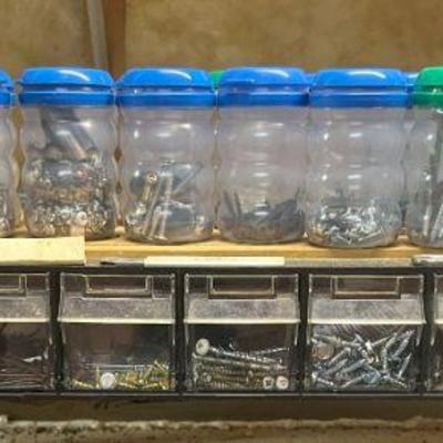 Assorted Nails and Screws