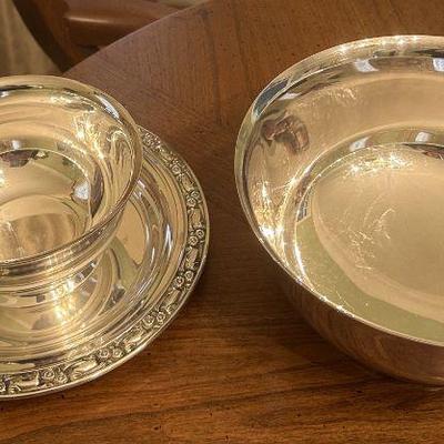 Additional Silver plated serving dishes