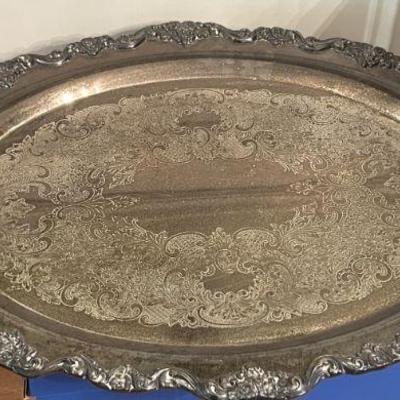 Silver Plated Tray