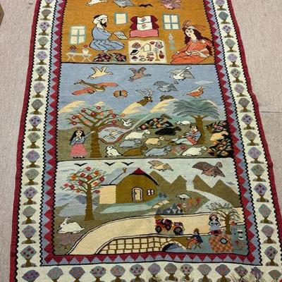 Vintage persian kilim rug