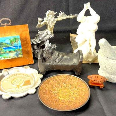 Travel collectibles ring dishes figurines, painting & such