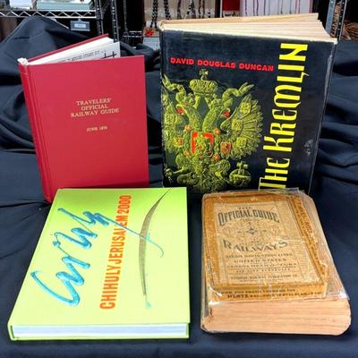 Coffee table books official railway guides