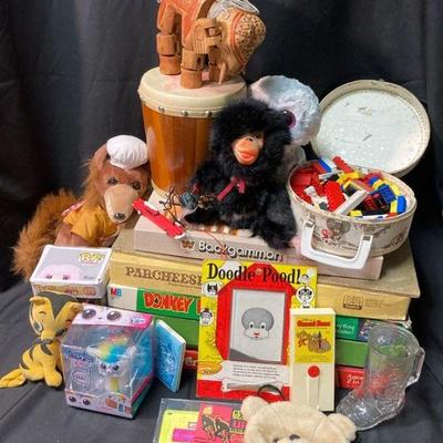 Vintage toys and games