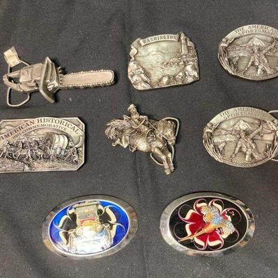 Collectible belt buckles 2