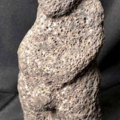 Antique stone effigy