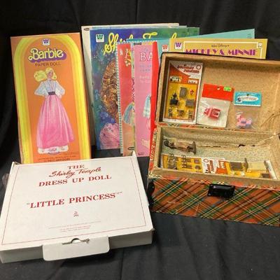 Barbie shirley temple and more paper dolls