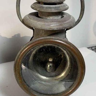 Antique portable lamp