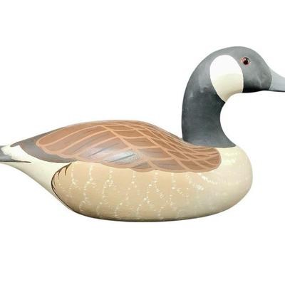 BEBO819 Signed Hornick Bros 70s Duck Decoy	Hornick Bros Stoney Point Decoys Duck Decoy. Measures approximately 14