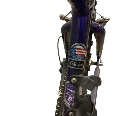 TEWA802 Cannondale F200 Mountain Bike	F200 CAD1 mountain bike. 16" St, frame length approximately 39". Shimano Atlus pedal and...