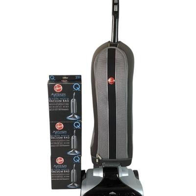 TICA219 Hoover Vacuum With Bags	Hoover vacuum with the windtunnel technology. Comes with 3 boxes of bags. Model # UH30010RM.
