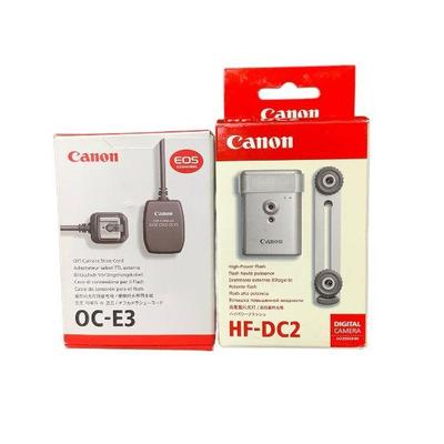 TICA608 Canon Flash And Cord Accessories	Open box items.
